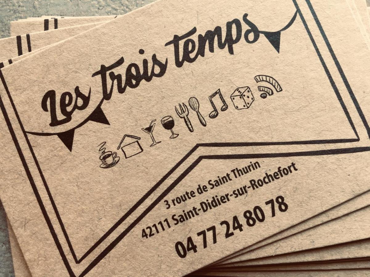 Les Trois Temps Hotel Saint-Didier-sur-Rochefort Eksteriør billede